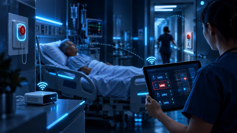 Sistema hospitalario de llamado de enfermeras IoT